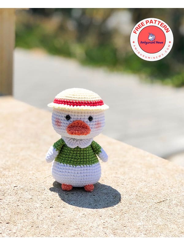 Free crochet summer duck pattern pdf (2)