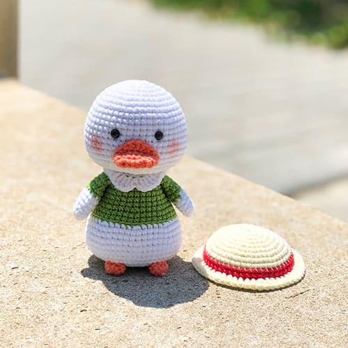 Free crochet summer duck pattern pdf