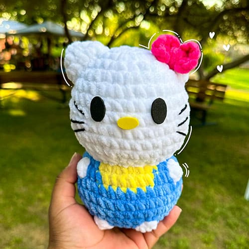 Free hello kitty crochet pattern in english pdf