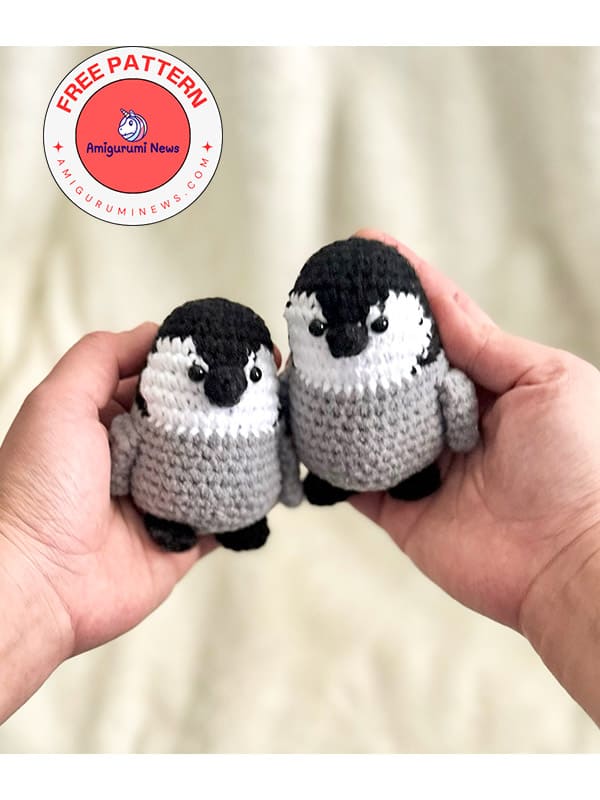 Lily the amigurumi penguin free pattern (2)