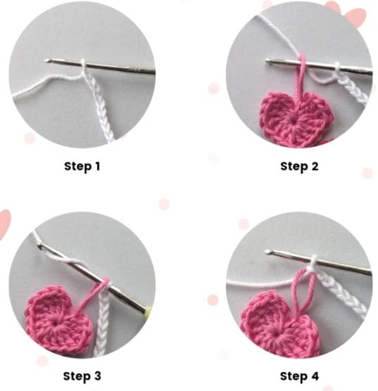 crochet-heart-garland-chains