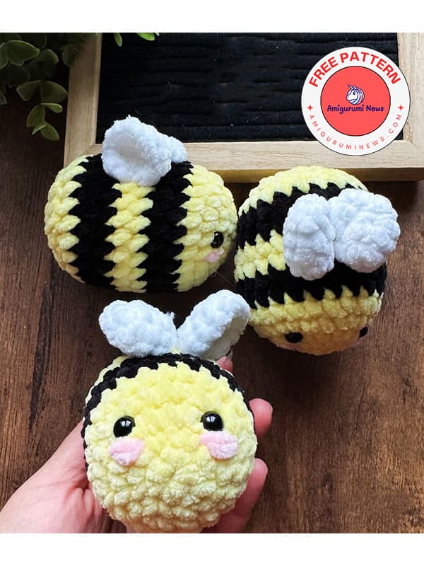 Buzz buzz bee crochet pattern (2)