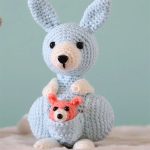 Free crochet kangaroo reily amigurumi pattern