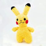 Free crochet pikachu amigurumi pattern