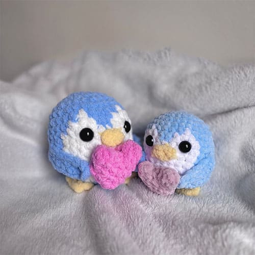 Valentine’s Day penny the crochet penguin free pattern