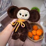 Amigurumi cheburashka free crochet pattern