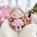 Tiny rapunzel crochet doll free amigurumi pattern