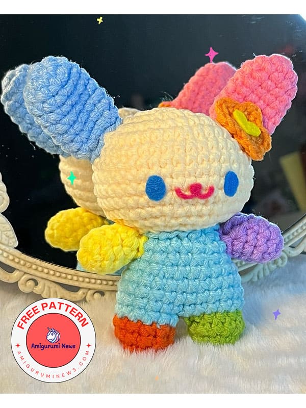 Usahana crochet bunny pattern