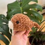 Wallace the crochet walrus free amigurumi pattern