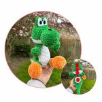 amigurumi yoshi crochet pattern