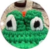 yoshi eyes - embroidery