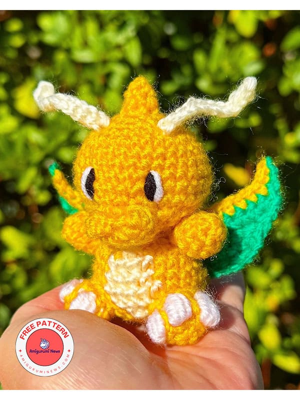 miniature dragon crochet pattern