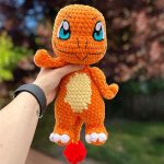 Crochet pokemon charmander free pattern