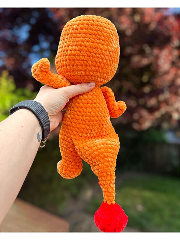 Crochet pokemon charmander free pattern (3)