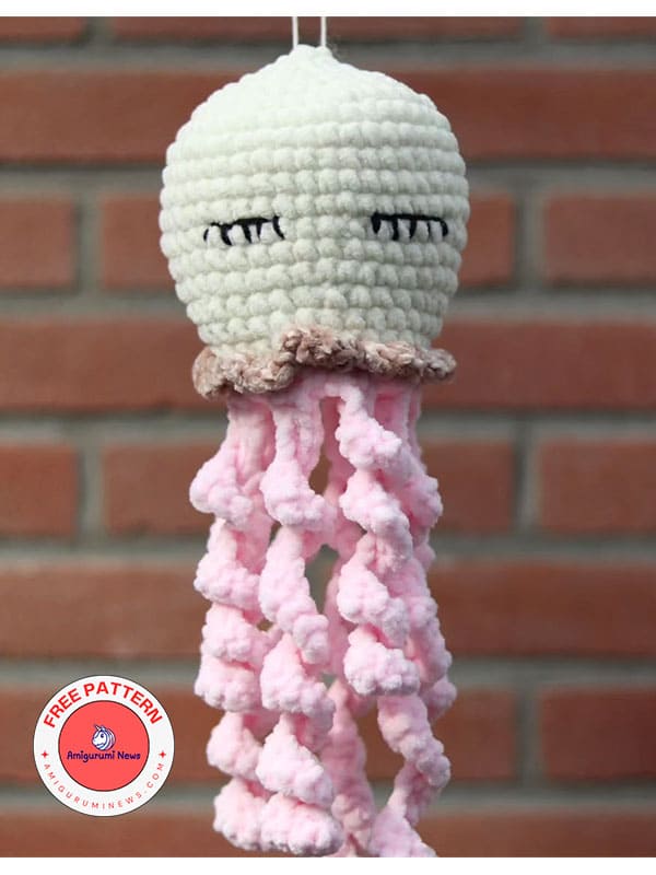 Easy crochet jellyfish for beginners free pattern (2)