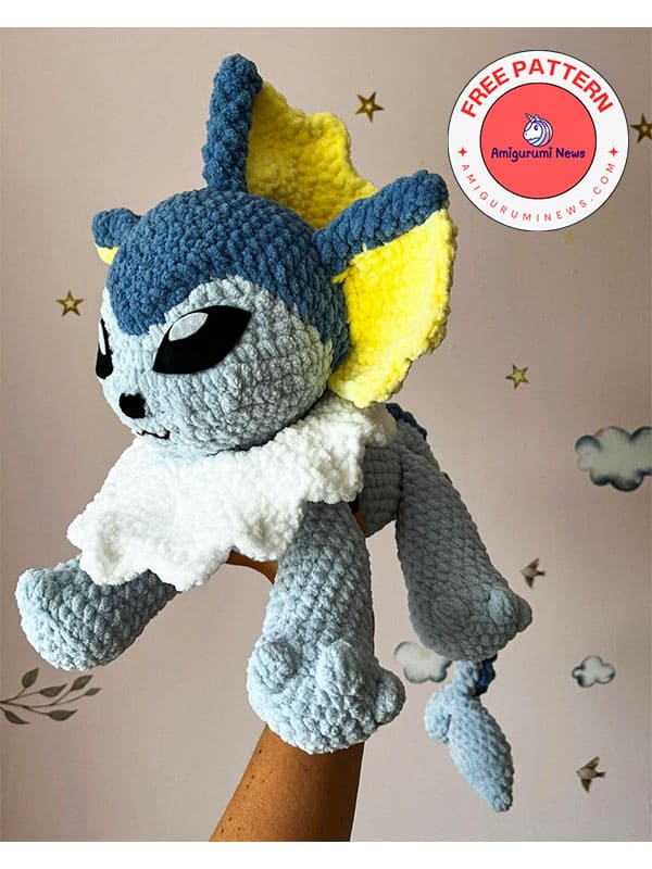 Free amigurumi crochet vaporeon pattern (3)