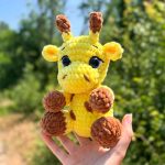 Ginny the crochet giraffe free amigurumi pattern