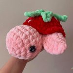 Sweetie crochet strawberry turtle free pattern