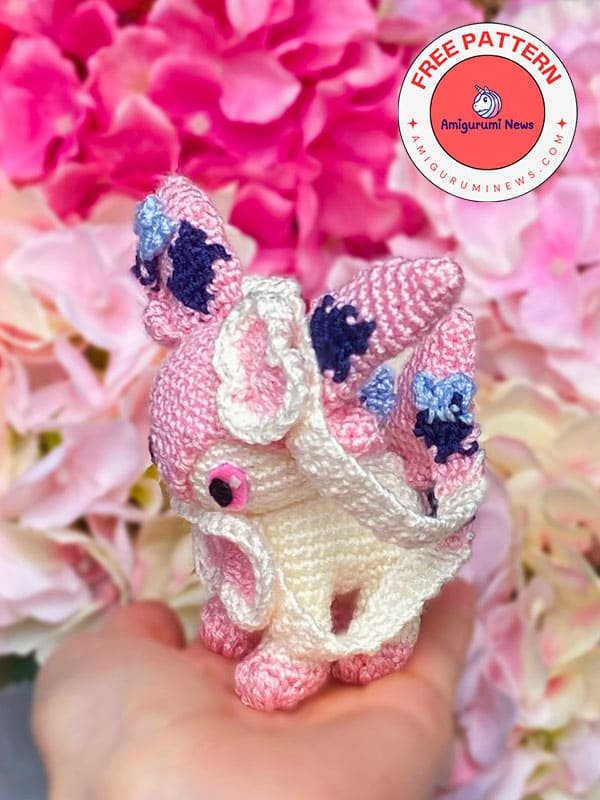 Beautiful plush sylveon crochet free pattern (3)