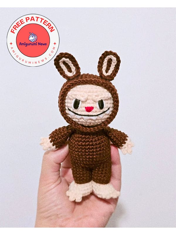 Crochet labubu free pattern for beginners (2)