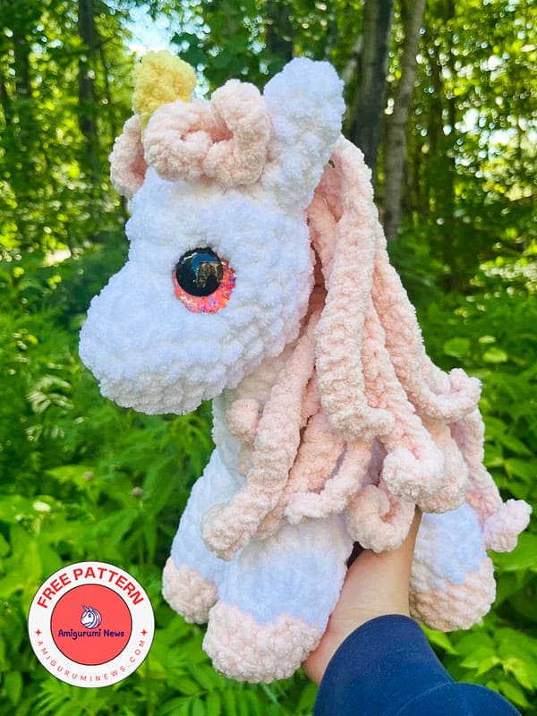 Ulani The Crochet Unicorn And Horse Pattern (2)