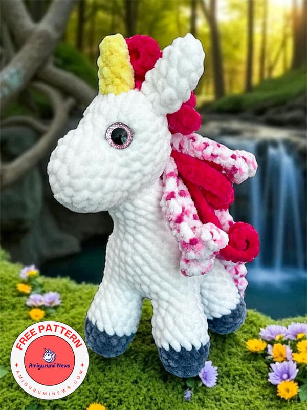 Ulani The Crochet Unicorn And Horse Pattern (4)