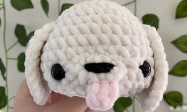 crochet-golden-retriever-head