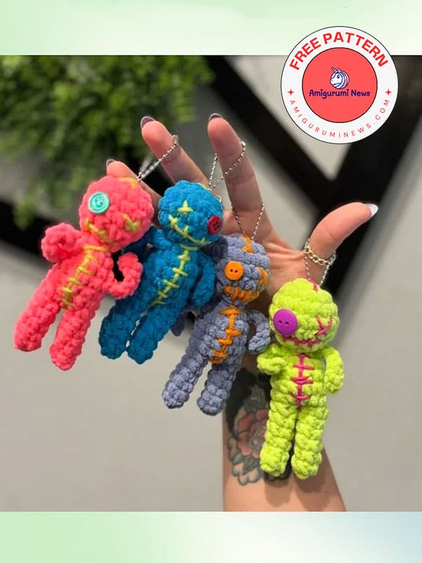 crochet voodoo doll keychain (2)