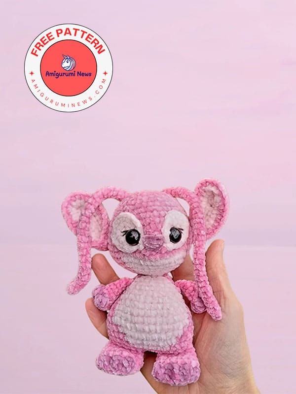Free Amigurumi Angel Stitch Crochet Pattern (2)