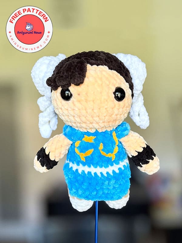 Street Fighter Crochet Doll Chun Li (2)