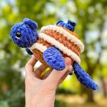 crochet-blueberry-pancake-turtle