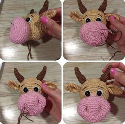 crochet-bull-face-design-2