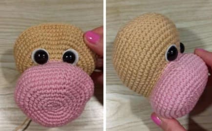 crochet-bull-head
