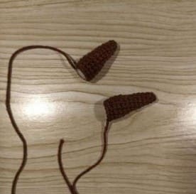 crochet-bull-horns