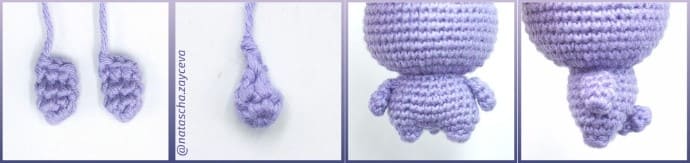 crochet-cute-bunny-keychain-arms-tail