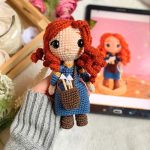 Amigurumi merida crochet doll free pattern
