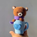Crochet Bear in a Mug Free Amigurumi Pattern