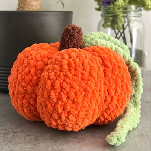 Chunky crochet pumpkin free pattern
