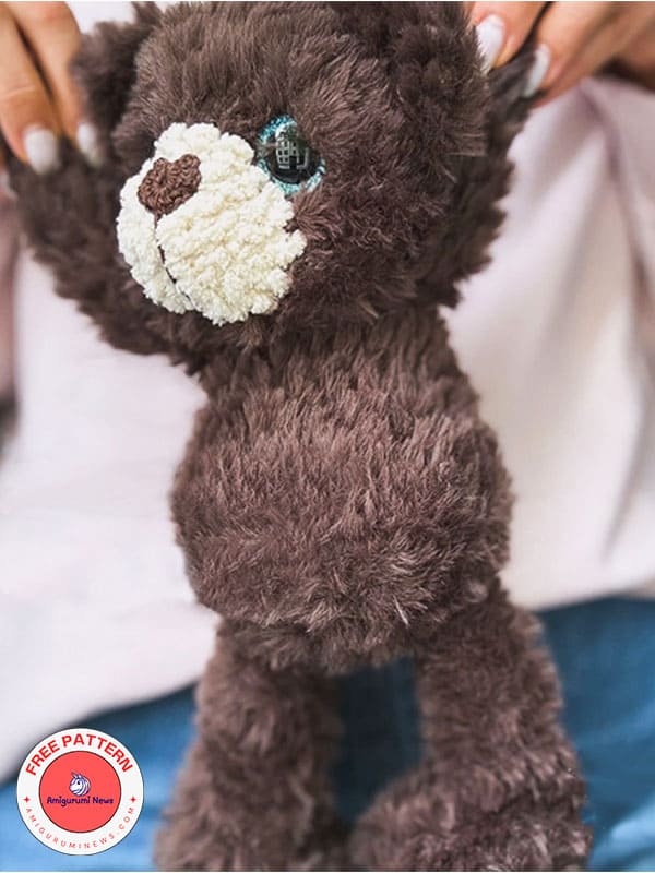 Free Crochet Teddy Bear Pattern – Easy & Cute Amigurumi Tutorial (2)