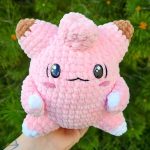 Little buddy amigurumi clefairy crochet pokemon free pattern