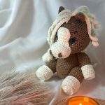 Milka the crochet horse amigurumi free pattern
