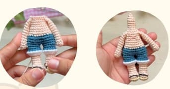 one-piece-luffy-crochet doll-arms-2
