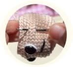 one-piece-luffy-crochet doll-ears