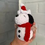 Snowy crochet snoopy dog amigurumi free pattern
