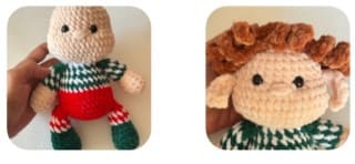 crochet-christmas-elf-face-embroidery