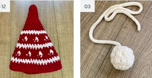 crochet-christmas-gnome-nose-hat