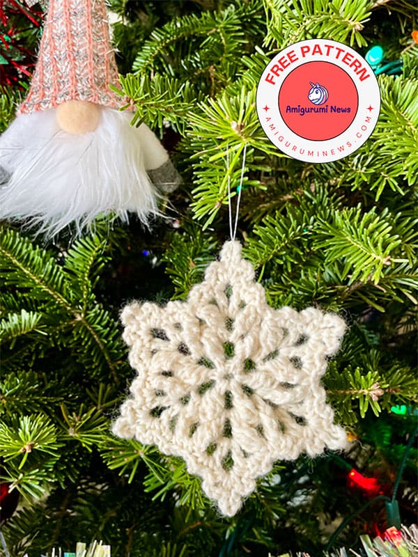 crochet snowflake ornament pattern (2)