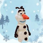 Crochet snowman olaf amigurumi free pattern (1)