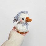 Little Miss Crochet Duck | Free Crochet Duckling Pattern for Amigurumi
