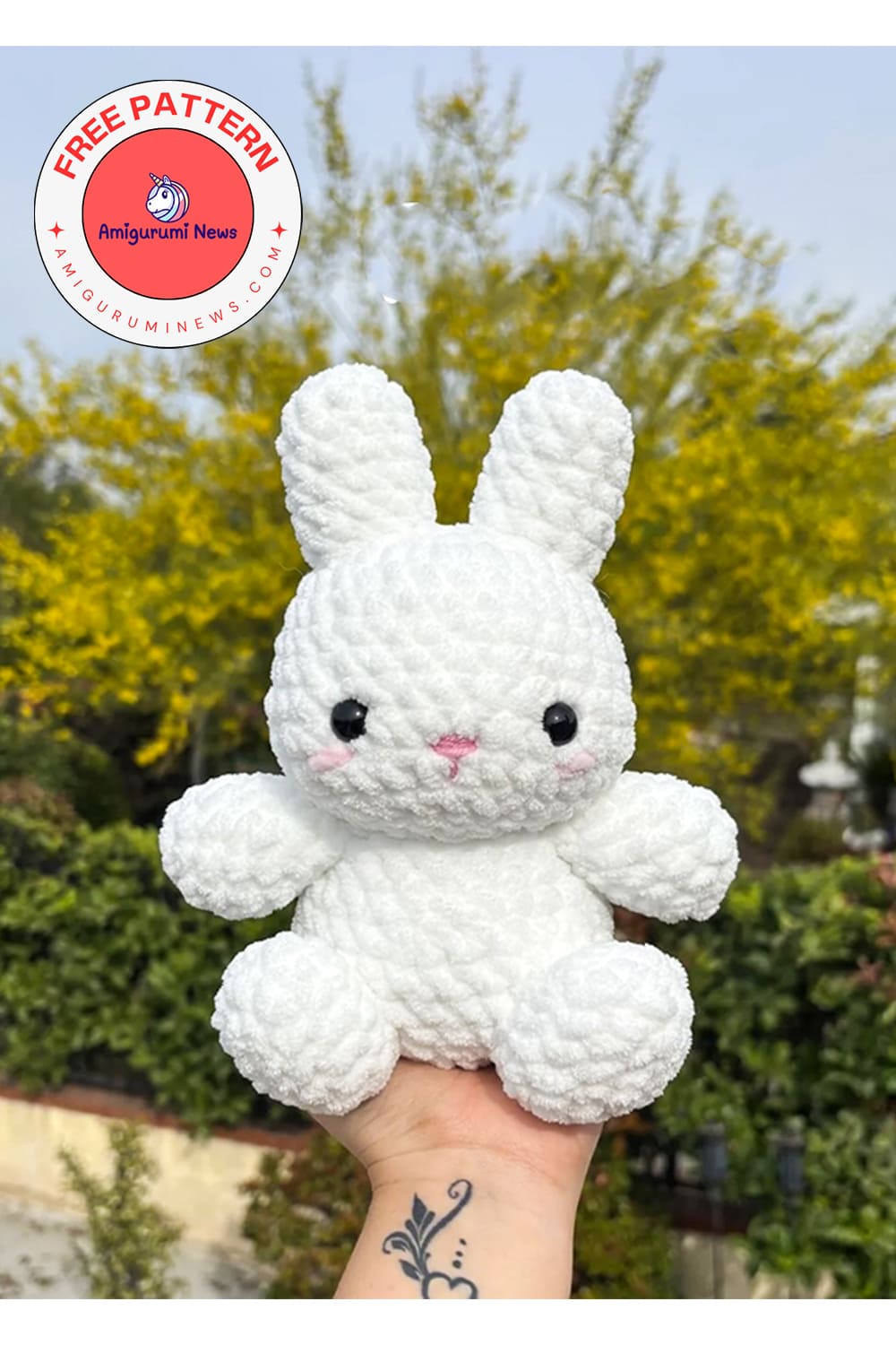 free crochet easter bunny pattern for beginners (1)